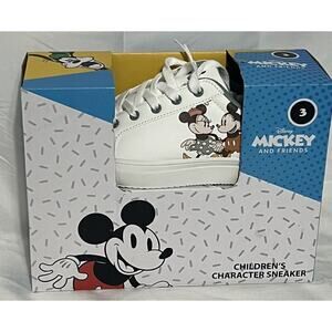 Disney shoes Mickey and Friends Character Sneakers Tennis Shoes Kids Size 3 NEW